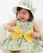 Floral Petal Bloom Playsuit set