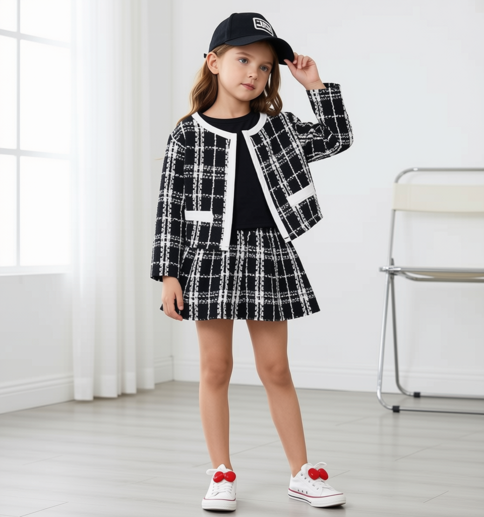 Knitted Tweed Gala Set