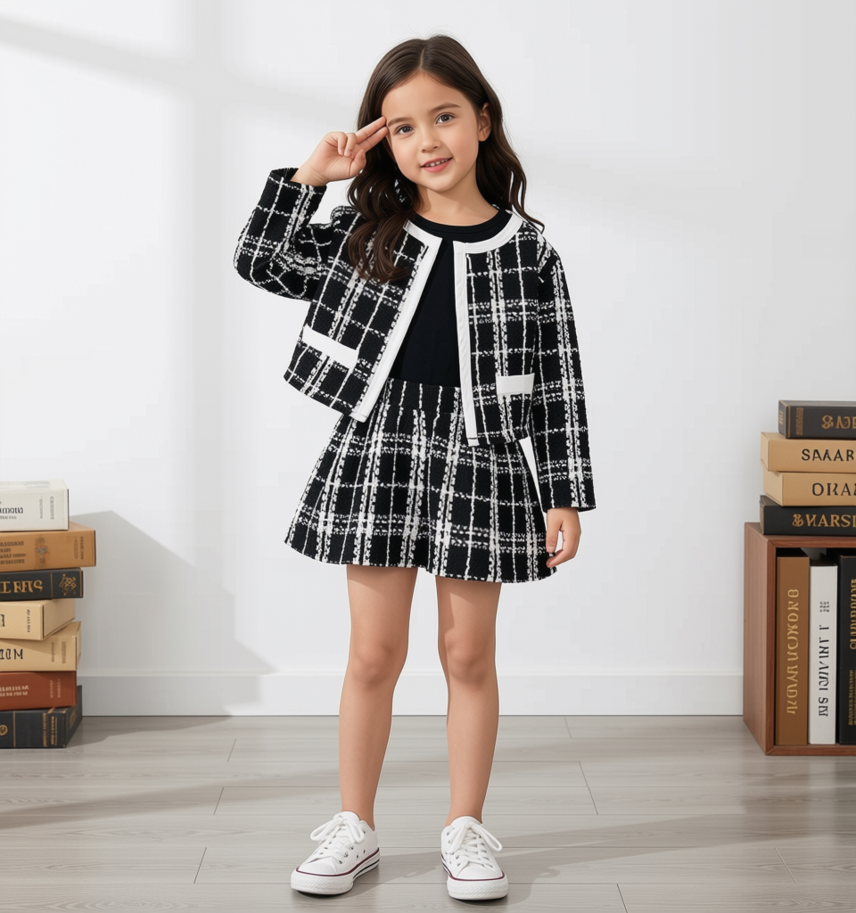 Knitted Tweed Gala Set