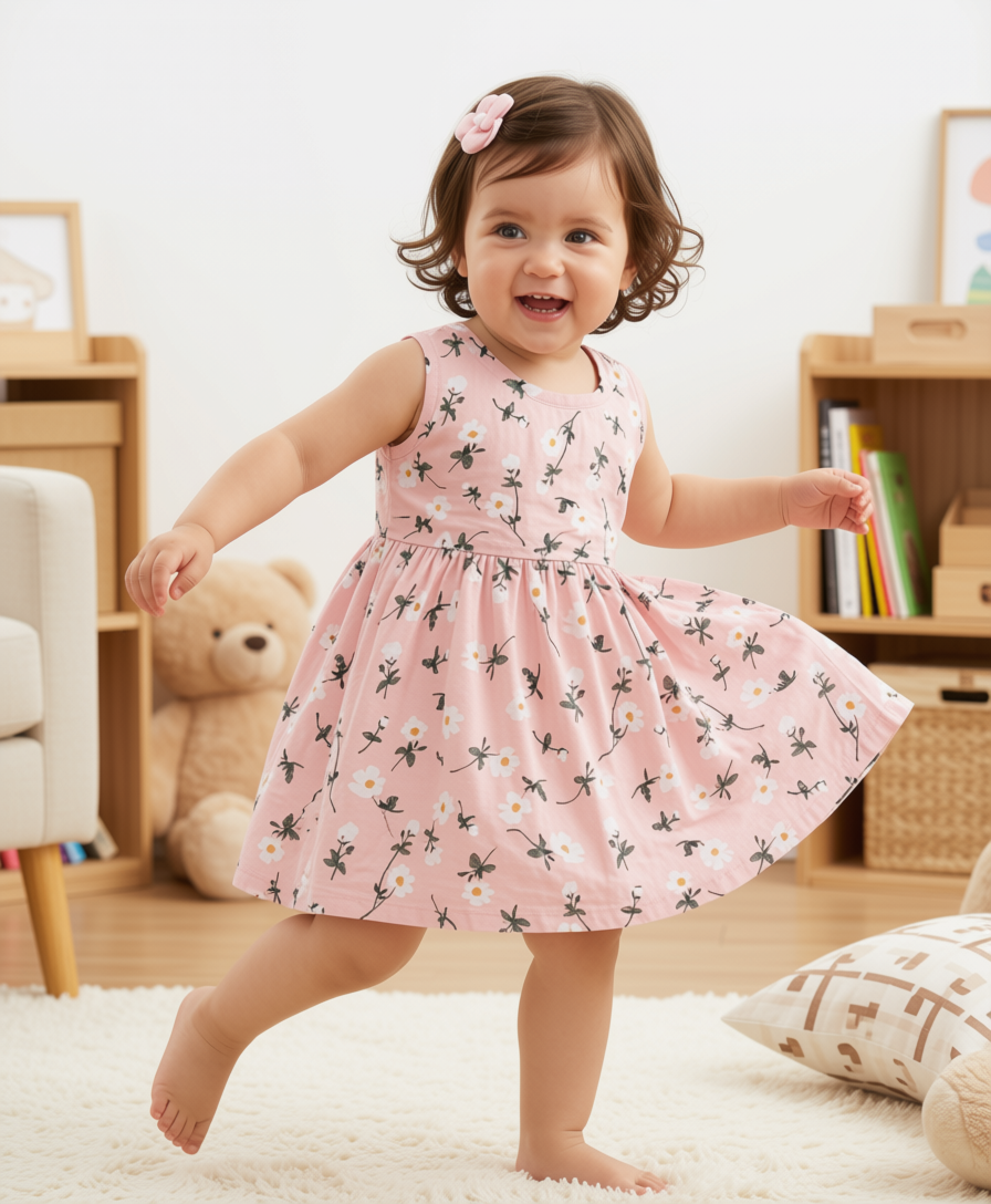 Floral Serenity Sundress