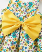 Floral Petal Bloom Playsuit set