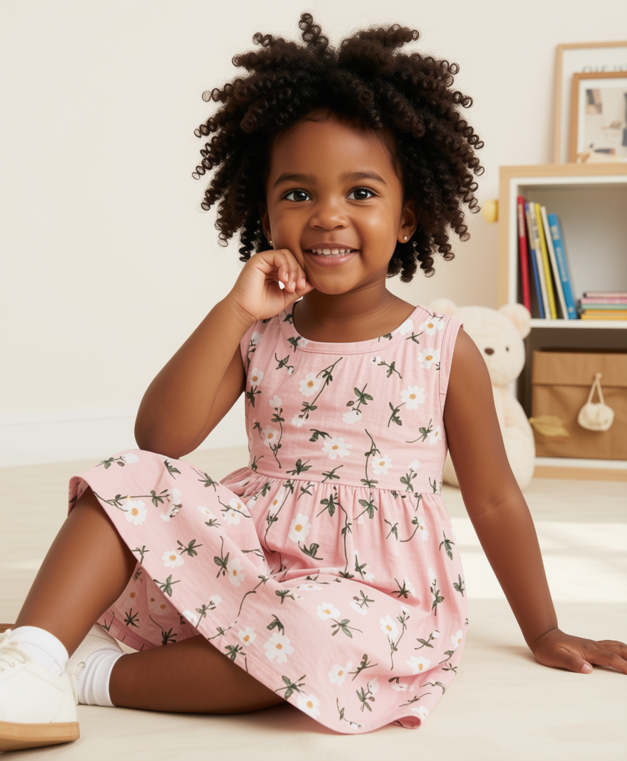 Floral Serenity Sundress