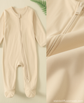 Snowpetal Cloud Luxe Cotton Zip Romper ✨