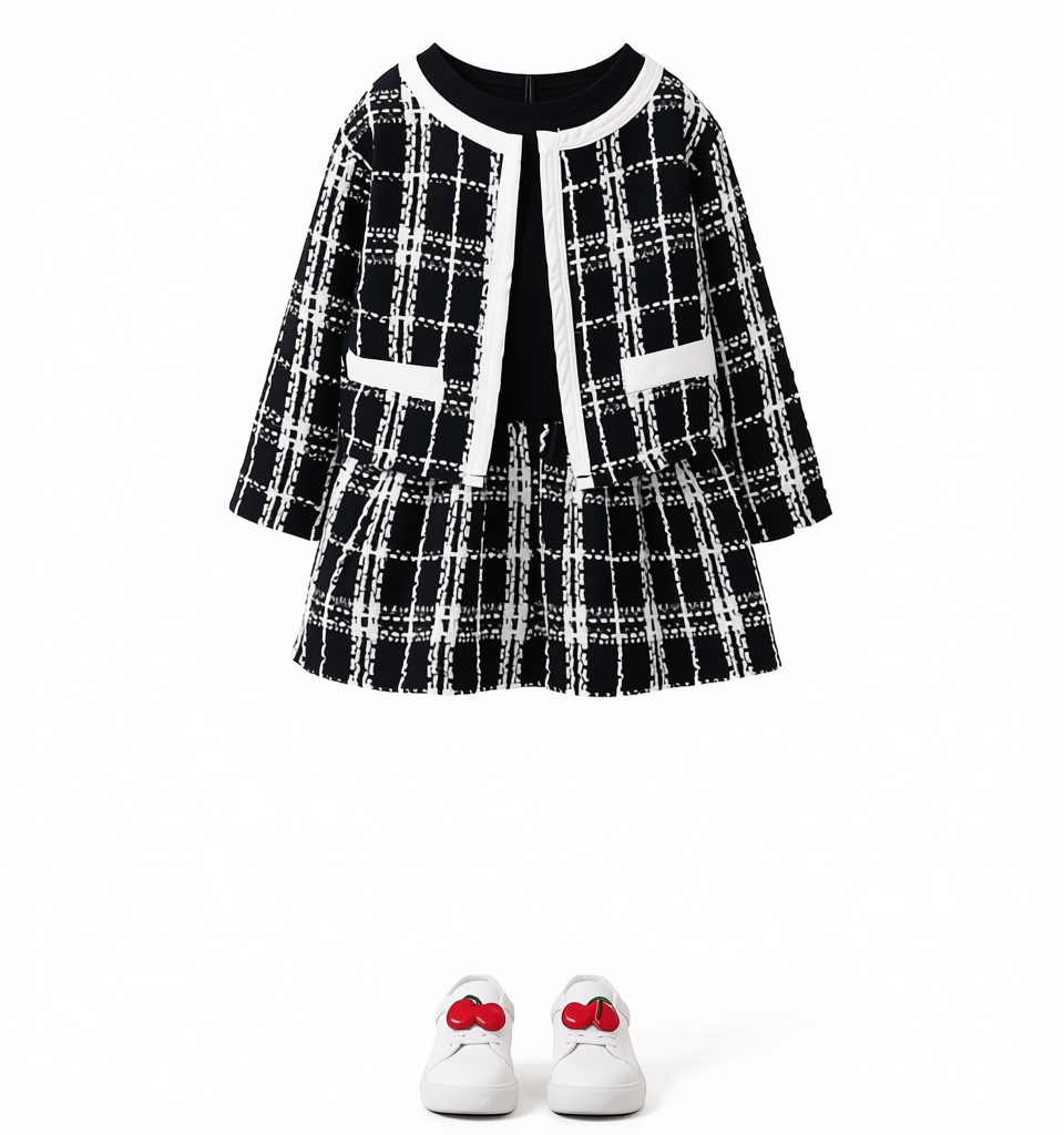 Knitted Tweed Gala Set