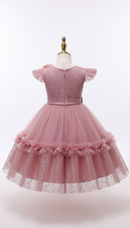 The Dusty Peony Tulle Gala Gown