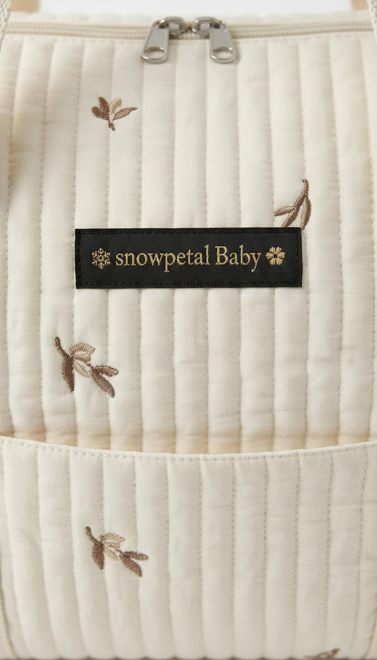 Quilted Cotton Diaper Carryall
