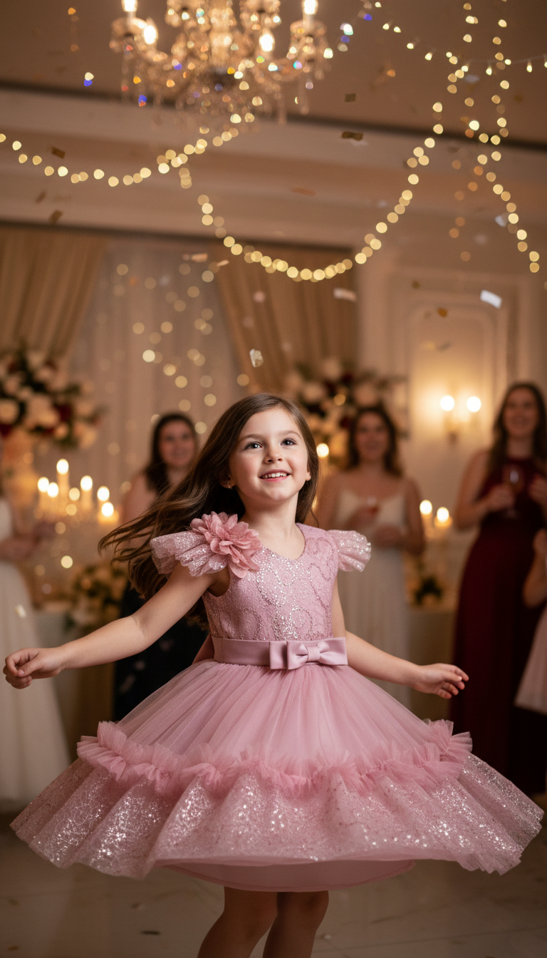 The Dusty Peony Tulle Gala Gown