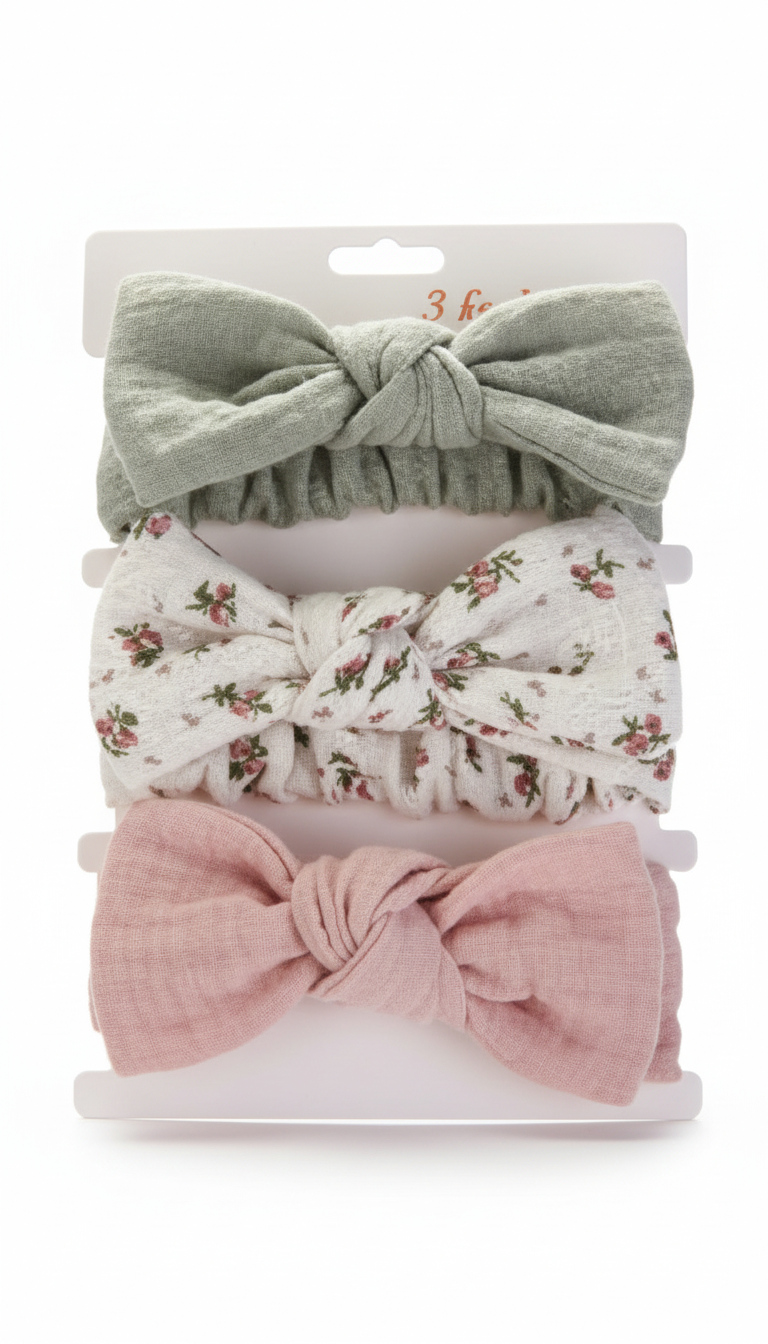 Pearl Blossom Luxury Hairband Set