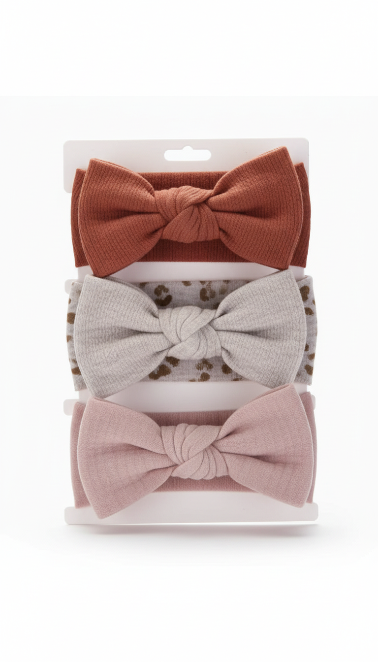 Crystal Crown Baby Hairband Set