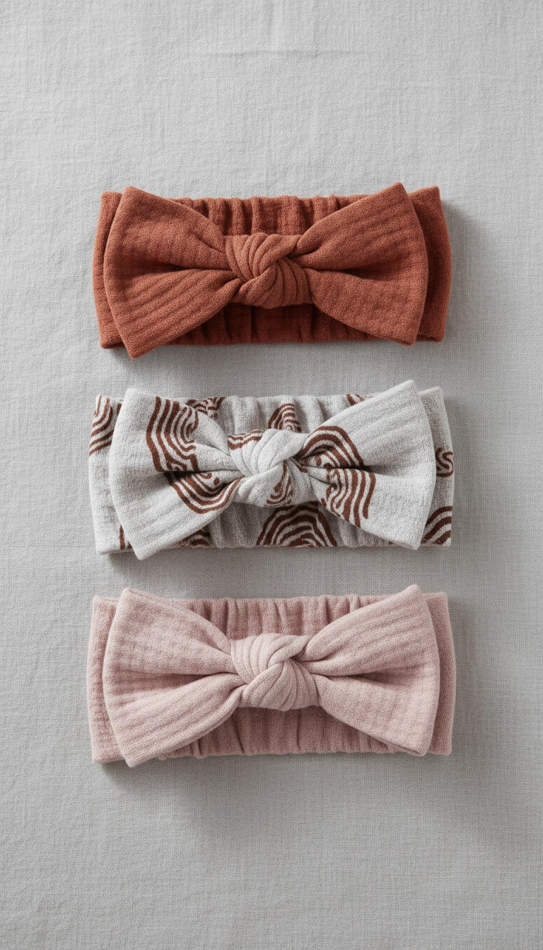 Crystal Crown Baby Hairband Set