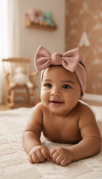 Crystal Crown Baby Hairband Set