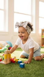 Crystal Crown Baby Hairband Set