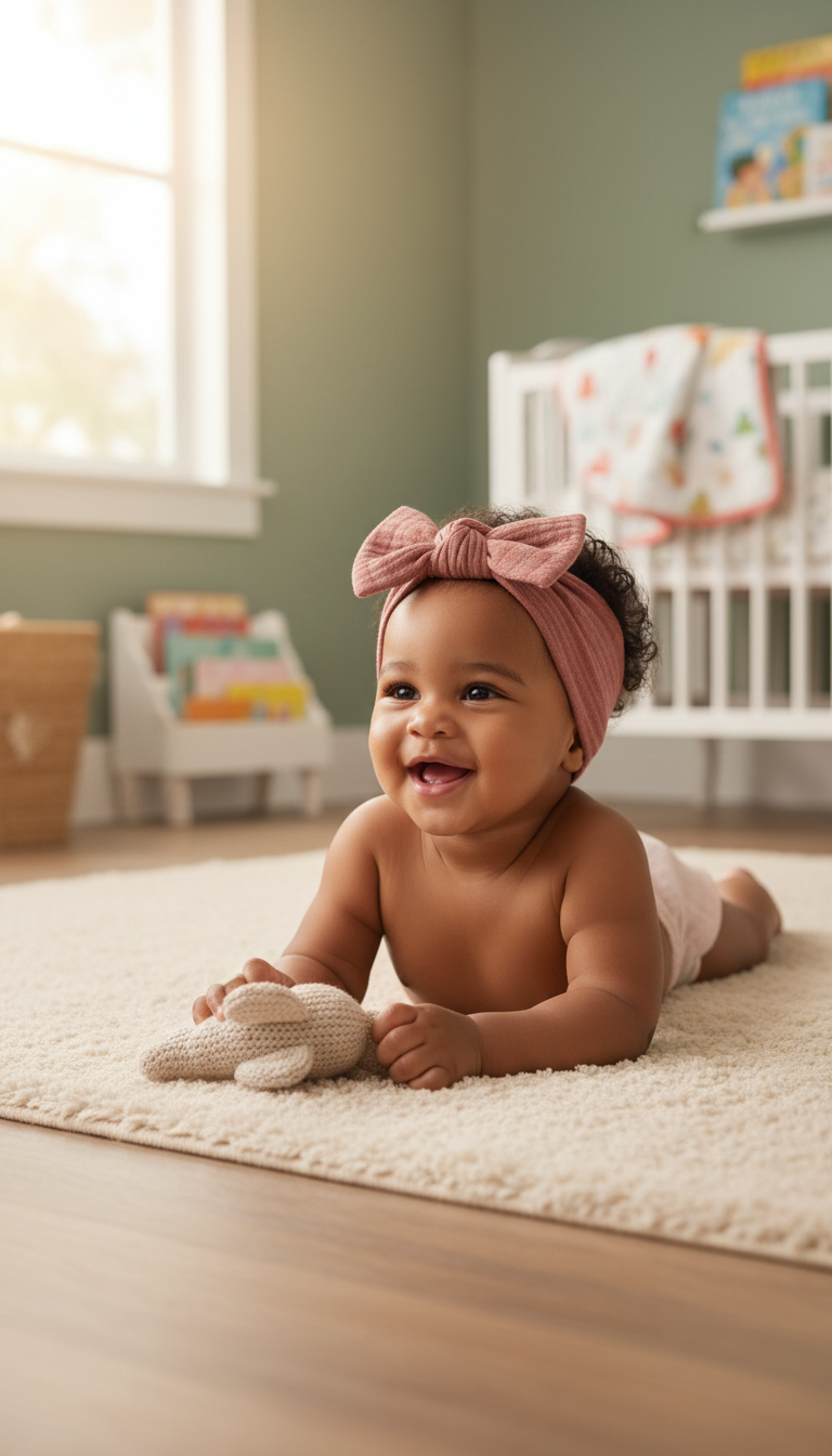 Crystal Crown Baby Hairband Set