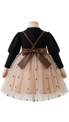 Petite Nude & Onyx Tulle Ensemble