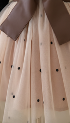 Petite Nude & Onyx Tulle Ensemble