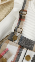 Ruffle & Check Gala Layette