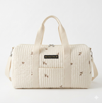 Quilted Cotton Diaper Carryall