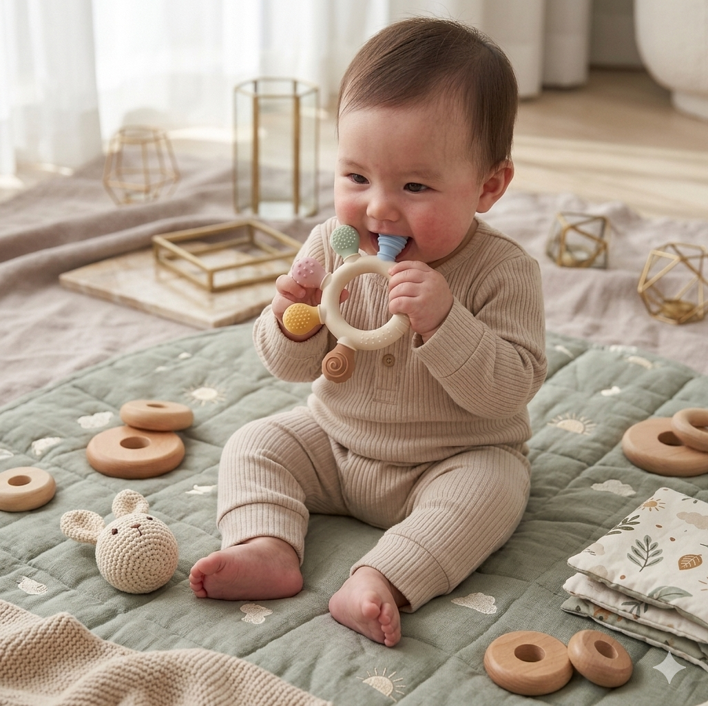 The Rainbow Bites Sensory toy
