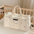 Quilted Cotton Diaper Carryall