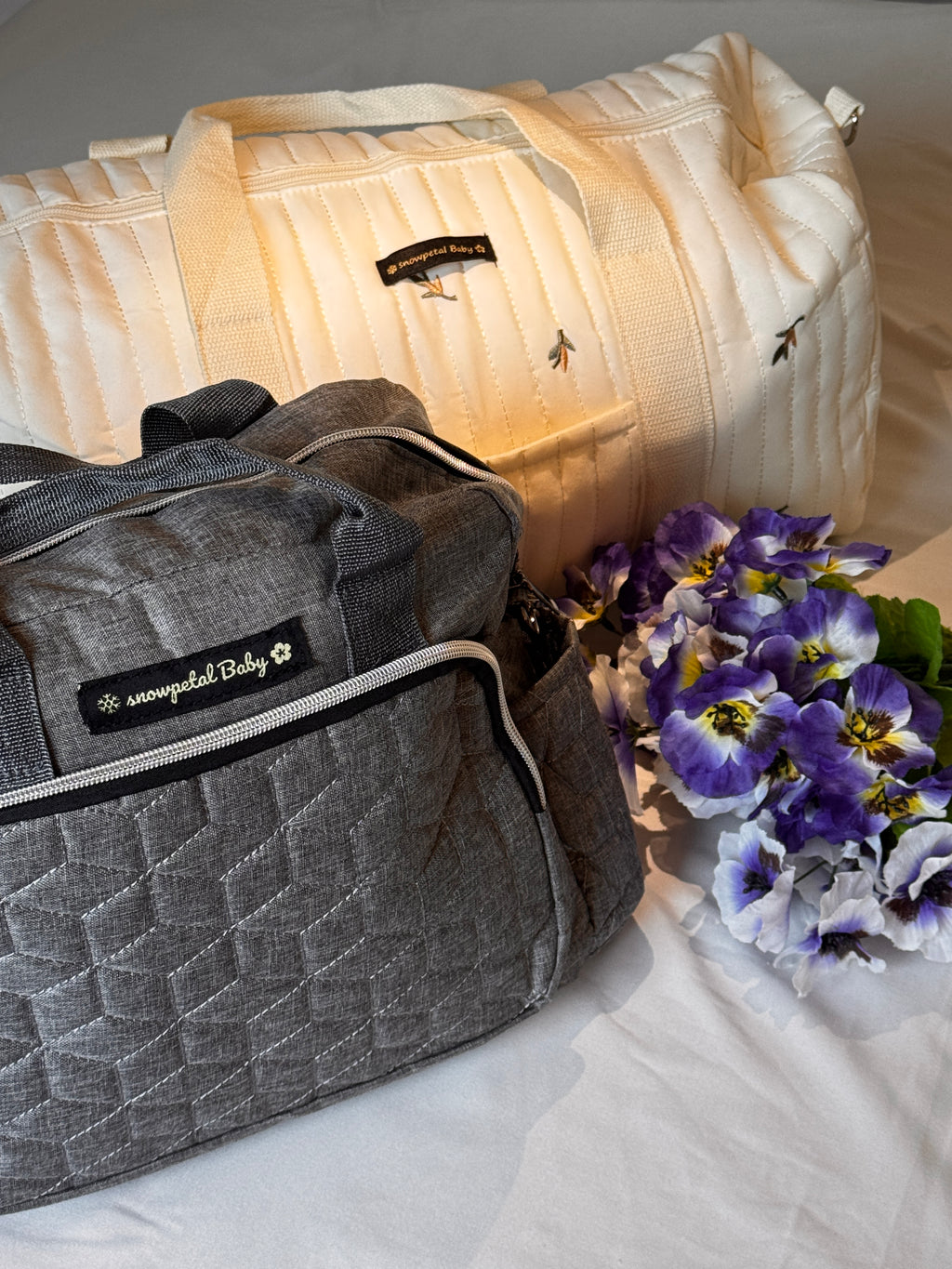 Graphite Grey Luxury Diaper Bag | Premium Baby Changing Bag