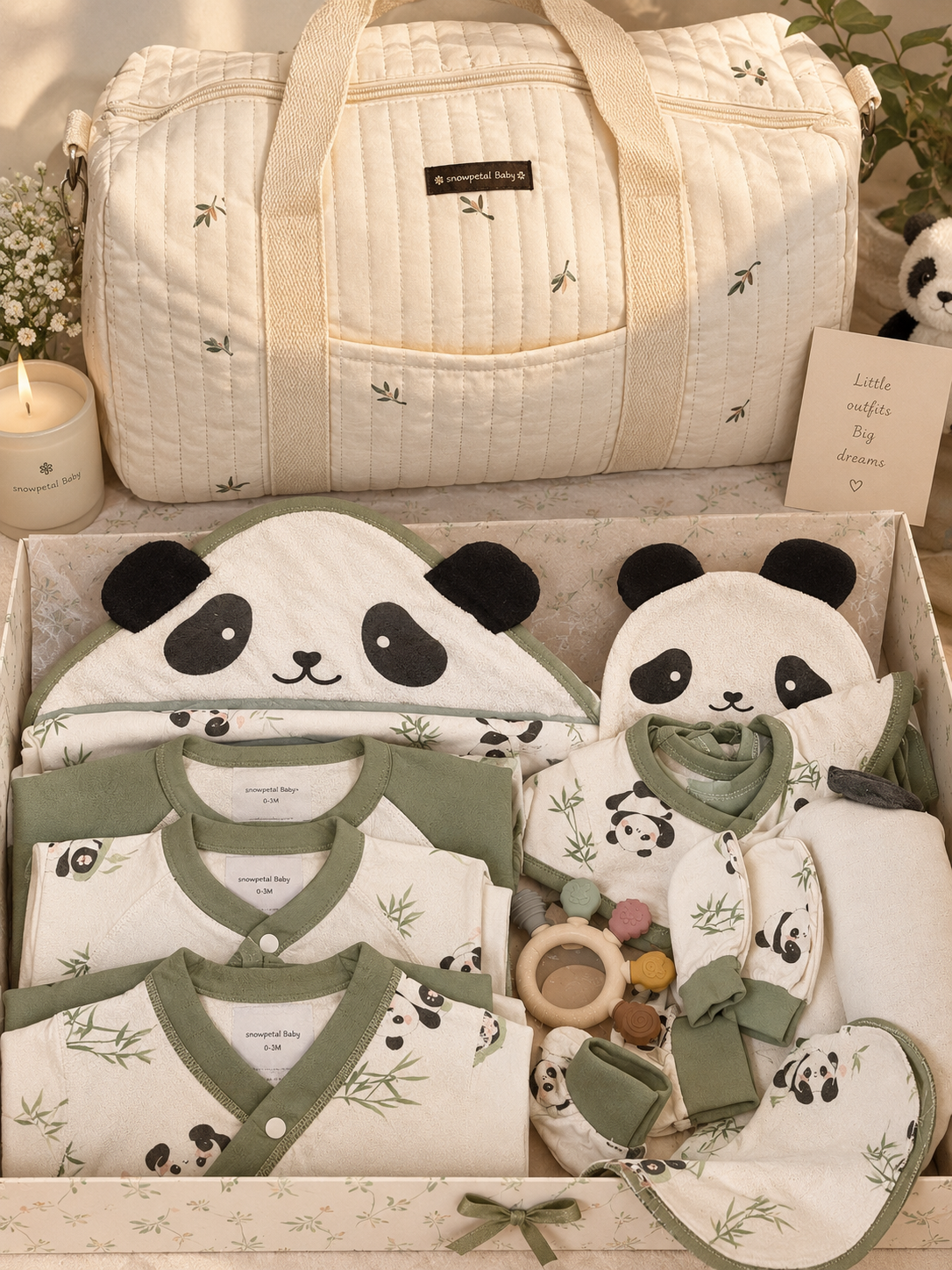 Imperial Bamboo x Panda New-Born gift Set
