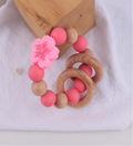 Snow Petal Bloom Baby Teether