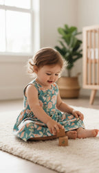 Floral Serenity Sundress