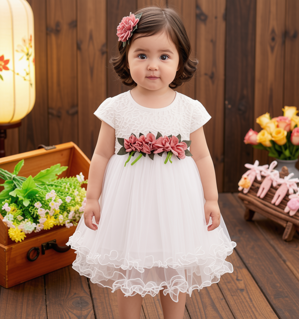 Lace & Blossom Ballgown