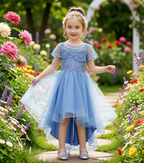 The Petite Aile Celestial Azure Gown