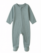 Snowpetal Cloud Luxe Cotton Zip Romper ✨