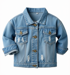Ripped Jean Denim Jacket