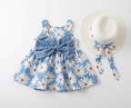 Floral Petal Bloom Playsuit set