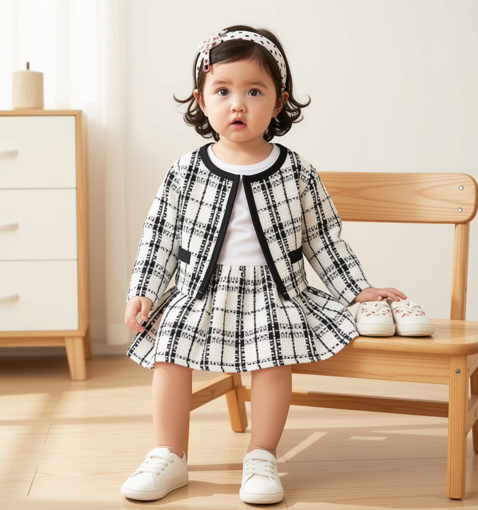 Knitted Tweed Gala Set